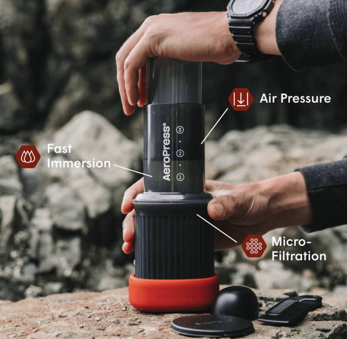 AEROPRESS | Torréfaction Lagarde Café en méthode douce (filtre, piston, italienne) : tous les accessoires Wittelsheim 0