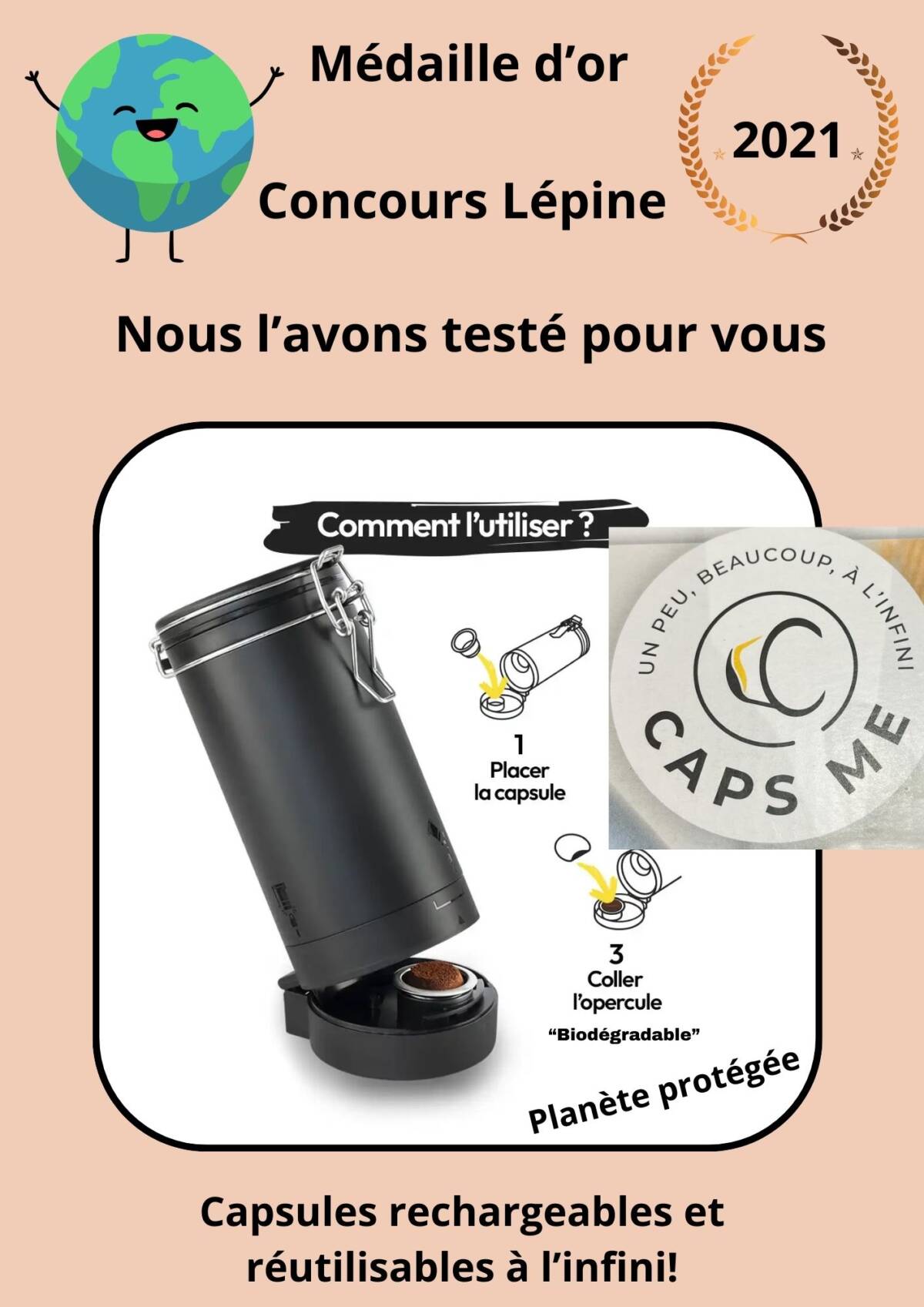 Capsules compatibles rechargeables Wittenheim