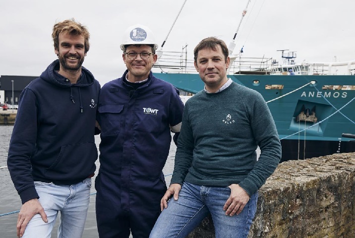 Transport des cafés à la voile: un projet innovant pour l&#8217;avenir. Guebwiller 0